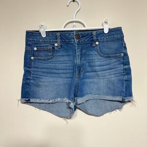 American Eagle Blue Denim Shorts 10 Women
